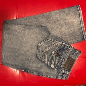 Axel 30 x 32 men’s bootcut jeans in EUC, no flaws.